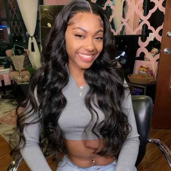 HD Transparent 13x6 Lace Front Wig: P4/27 Highlight 99j Brazilian BodyWave for Fall Freshness